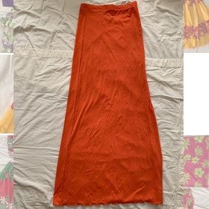 Strapless dress